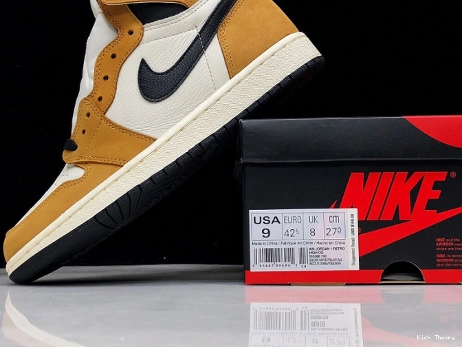 Kick Theory 555088-700 Year Jordan High Air Rookie the Retro of 1 OG 0731